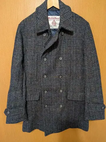 어반 리서치 ROSSO 해리스 트위드 P 코트