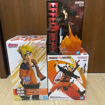 나루토 볼트 이타치 피규어 3종 세트