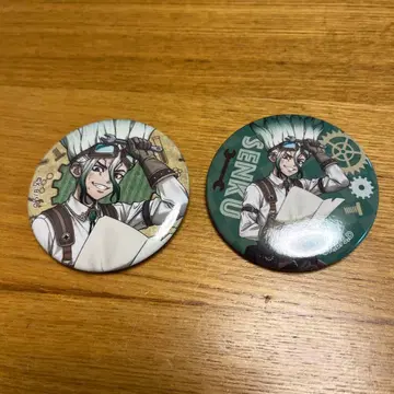 Dr.STONE 점페스 톰스샵 캔뱃지 이시가미 센쿠 센쿠