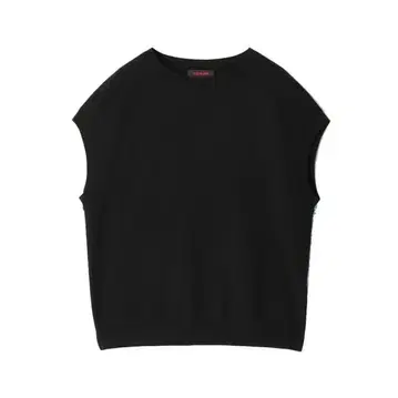 새상품 CABaN 코튼 캐시미어 크루넥 베스트 WS110CU