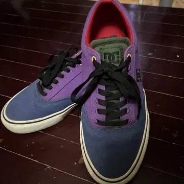 DC 퍼플/블루 스니커즈