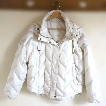 ceu azul 화이트 다운 자켓 숏 기장 퀼팅