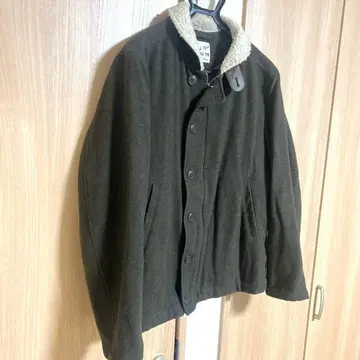 globale work 울 혼방 올리브 자켓 XL