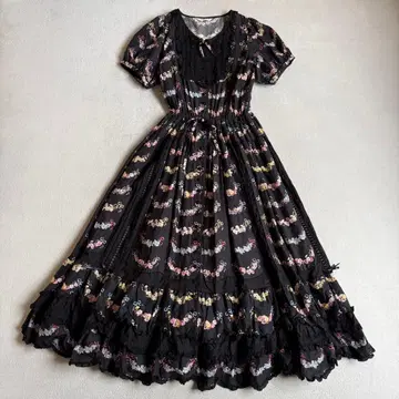 [컨디션 최상] PINK HOUSE 단단 원피스 블랙 정가 12만