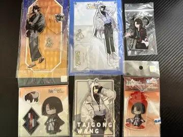 FGO 태공망 아크릴 마스코트 아크릴 스탠드 포트레이트 세트