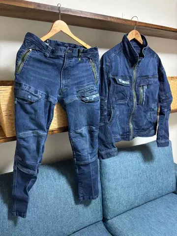 도라이치 작업옷 셋업