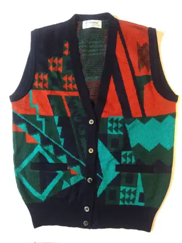 DUNLOP 울 니트 베스트