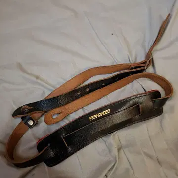 FERNANDES 가죽 기타 스트랩