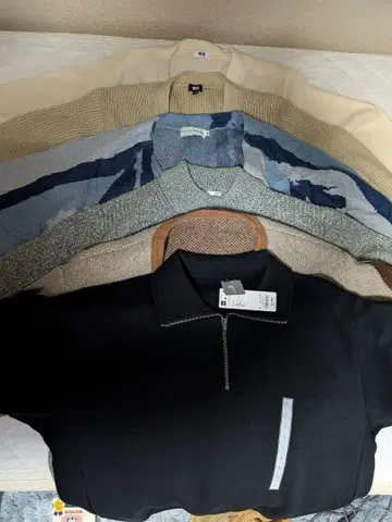 남성용 상의 세트