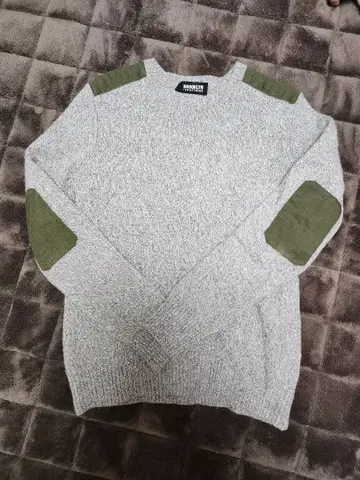 BROOKLYN INDUSTRIES 그레이 니트 스웨터 S