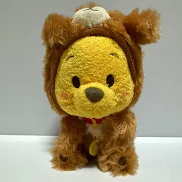 디즈니 스토어 곰돌이 푸 봉제 인형 술년 개 경자년 2018 한정판 레어