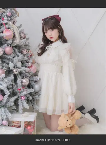 꽃무늬 체크 미니 원피스 로지타 ROJITA