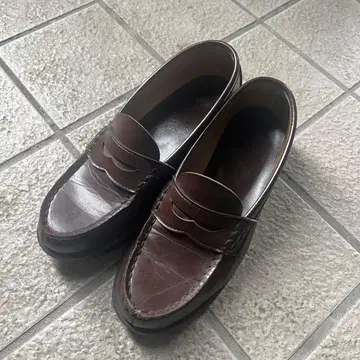 HARUTA 브라운 로퍼