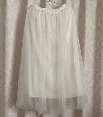 INGNI 튤 개더 스커트