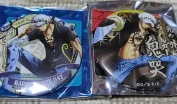 원피스 트라팔가 로 캔뱃지 2개