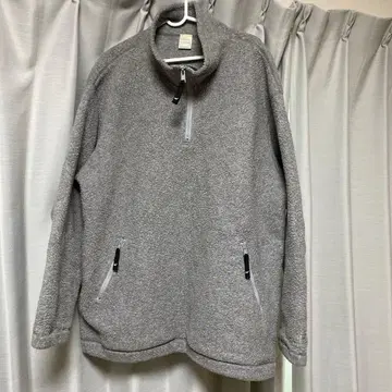 Helly Hansen 그레이 플리스 자켓 하프 지퍼