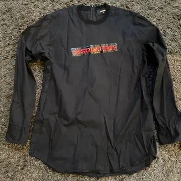 DSQUARED2 블랙 긴팔 티셔츠