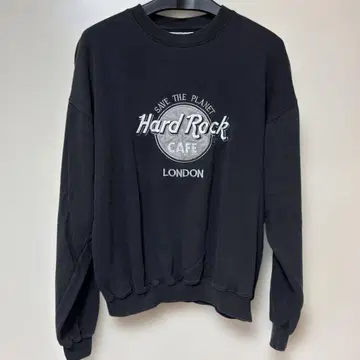 하드 록 카페 런던 스웨트 트레이닝복 빅 사이즈 자수 로고