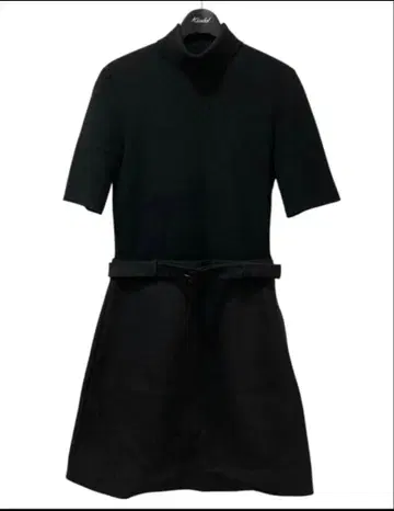 theory Canton Bistretch Knit Combo Dress