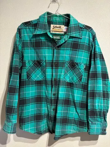 L 플란넬 셔츠 DELUXE Schott