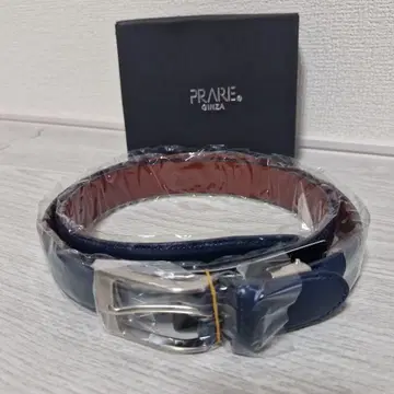 PRARIE 긴자 코도반 벨트 네이비
