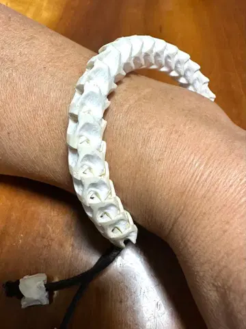 금전운 상승 뱀뼈 팔찌