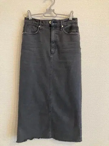 upper hights THE SCARLET 컷오프 데님 스커트