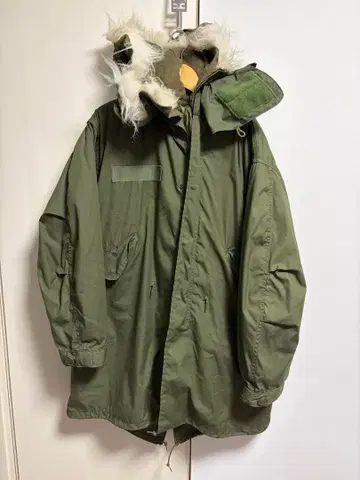 미군 실물 M-65 피쉬테일 파카 모즈 코트 데드스탁급