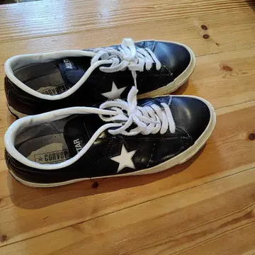 컨버스 원스타 블랙/화이트