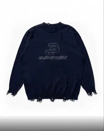 MASONPRINCE 니트 스웨터 데미지