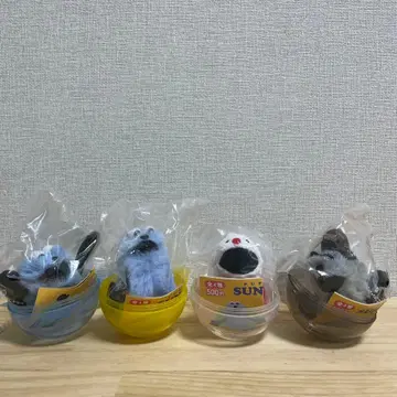 퍼펫 순순 핑거 퍼펫 봉제 인형 전 4종 컴플리트 세트 새상품