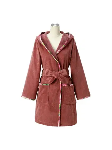 프랑프랑 플뢰르 목욕 가운 후드 부착