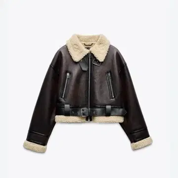 ZARA 무스탕 자켓 XS