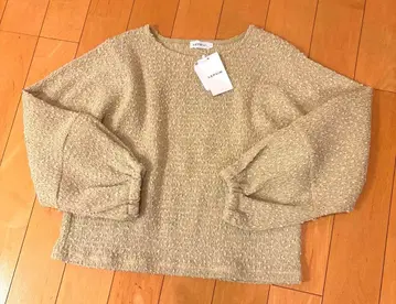 새상품 렙심 LEPSIM 볼륨 풀오버 라이트 그린