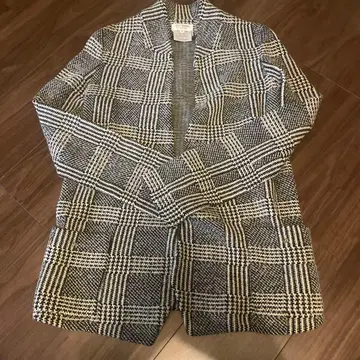 ROSEANNA 체크 무늬 테일러드 자켓 34