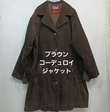 구제 의류 브라운 코듀로이 자켓 코트