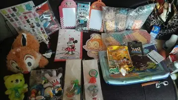 묶음 판매 디즈니 캐릭터 키링, 씰 세트 등