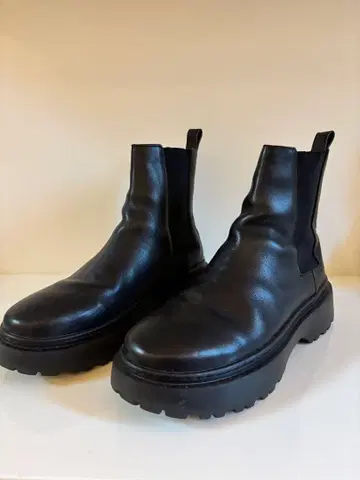 FILLIN 블랙 사이드 고어 부츠 27cm