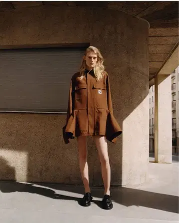 미사용 새상품 sacai Carhartt 드레스 코트 사이즈