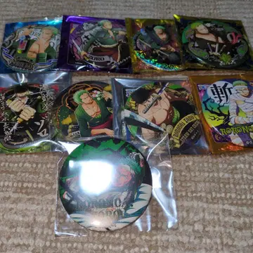 원피스 로로노아 조로 캔뱃지 9개