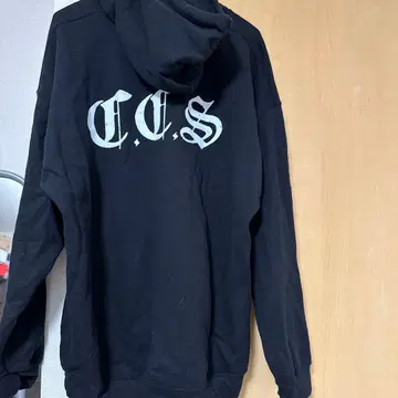 THEBONEZC.C.S. 후드 후드티 블랙 XL 사이즈