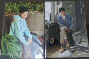 아라시 니노미야 카즈나리 클리어 파일 5장 세트 콘서트 굿즈