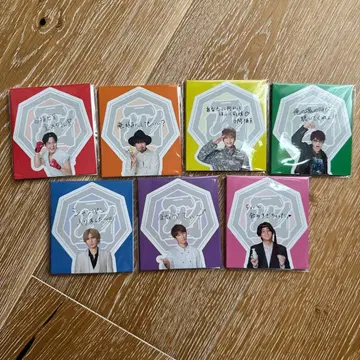 WEST. 간사이 칠색 남자 대축제 메모지 7인 세트