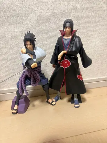 NARUTO grandista 사스케 이타치 피규어 2개 세트
