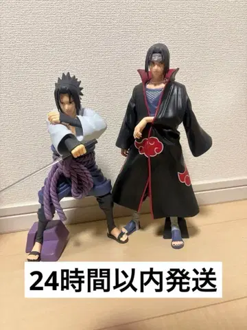 NARUTO grandista 사스케 이타치 피규어 2개 세트