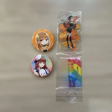 컬러풀 피치 에토 씨, 캔뱃지 아크릴 스탠드 세트