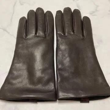 미사용 새상품 셀모네타 그로브 안감 캐시미어 이탈리아 브라운 6.5