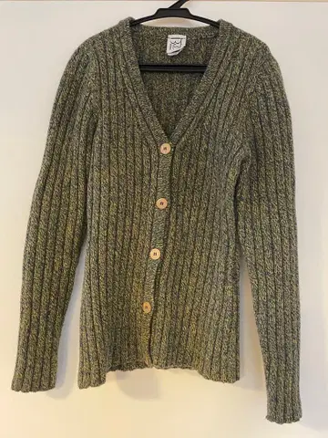 [ Baserange ] 리브 니트 가디건