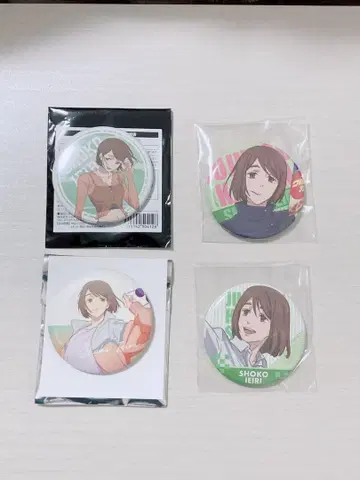 주술회전 이에이리 쇼코 캔뱃지 묶음 판매