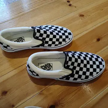 VANS 체커 패턴 슬립온